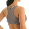 thumbnail image 5 of Sports Yoga Bra Seamless Underwear Mesh See-Through Stretch Workout Crop Vest Bras, 5 of 7