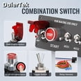 thumbnail image 4 of SNNROO 5-in-1 Racing Ignition Switch Panel  30A DC 12V Push Start Ignition Kit for Car Truck, 4 of 6