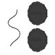 thumbnail image 1 of para ACTION4/3 Tapa de Lente de Silicona 2 Unids/Set Protectora para CáMara Deportiva Carcasa A Prueba de Golpes con CordóN, 1 of 10