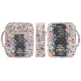 thumbnail image 3 of HELLHERO Floral Garden Pattern Pockets Bible Cover Case for Spiritual Daily Life, Polyester Bible Study Bag with Lightweight, 3 of 8
