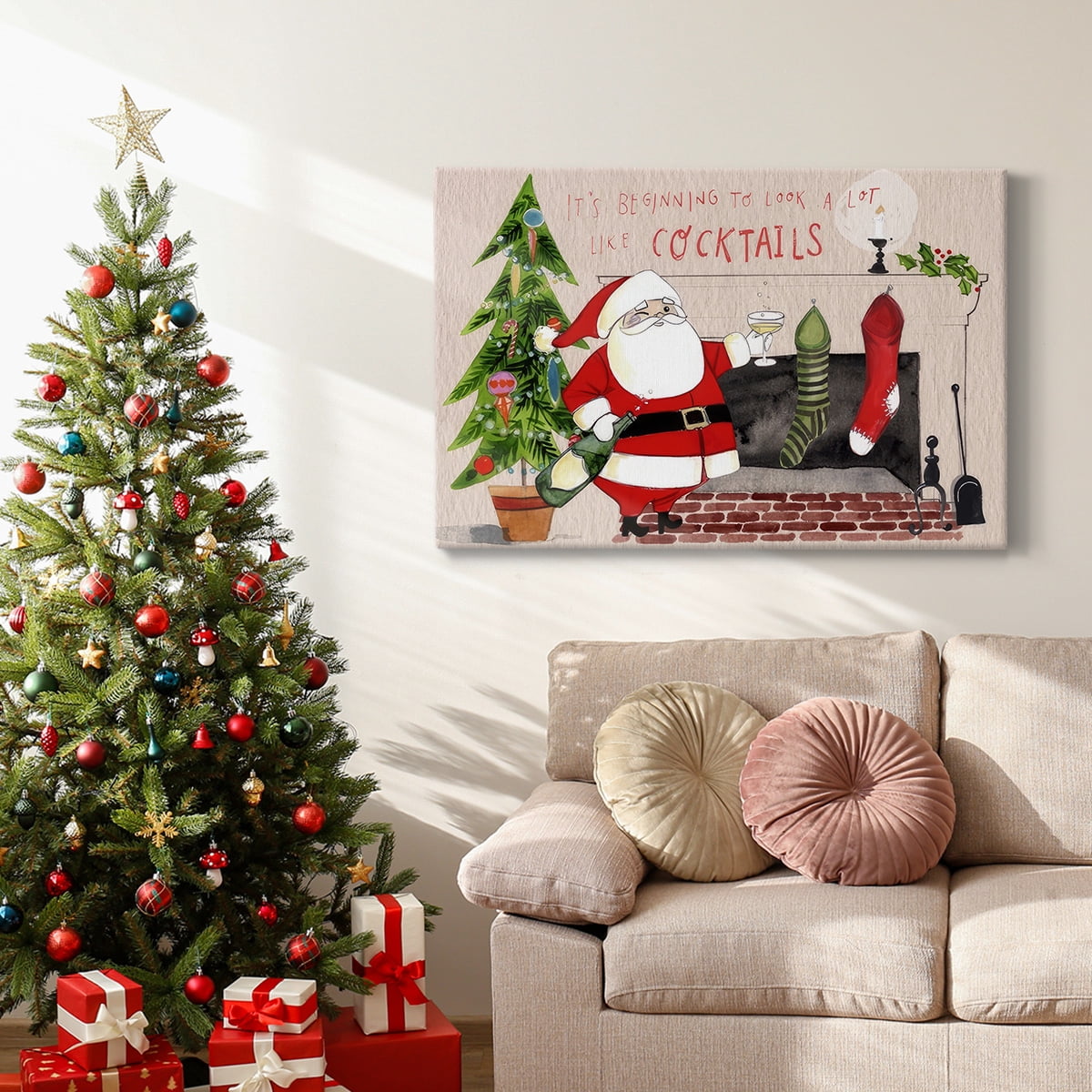 Get Blitzened Collection A- Gallery Wrapped Canvas
