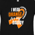 thumbnail image 4 of Inktastic I Wear Orange for My Daddy Leukemia Awareness Boys or Girls Toddler T-Shirt, 4 of 5