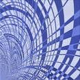 thumbnail image 1 of Ahgly Company Machine Washable Indoor Square Transitional Blue Angel Blue Area Rugs, 5' Square, 1 of 7