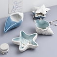 thumbnail image 5 of Ceramic Starfish Tray, Blue Creative Storage Bowl Trinket Holder Rings Jewelry Organizer Dish Bracelet Earrings Necklace Storage Plate, 5 of 8