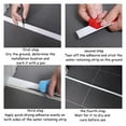 thumbnail image 2 of For Bathroom Shower Tray Seal Strip Shower Threshold Strip Wear-resistant, 2 of 9