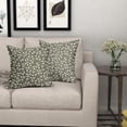 thumbnail image 6 of Olive Green Beige Daisy Floral Pillow Covers 16X16 Inch Vintage Flowers Decorative Pillow Cases Set of 2 Block Print Cotton Linen Throw Pillows Farmhouse Decor For Couch Porch Bed Cushion Outdoor, 6 of 6