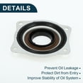 thumbnail image 4 of Unique Bargains 1 Pc Sello de aceite del cigüeñal frontal con brida para Porsche Cayenne No.94810191020, 4 of 7