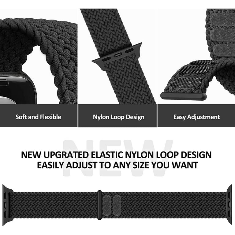  Vcegari Stretchy Nylon Solo Loop Compatible with Apple
