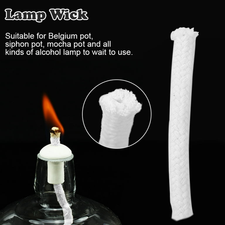 OTVIAP Cotton Oil Alcohol Lamp Wick Heating Tools Replacement Accessories 