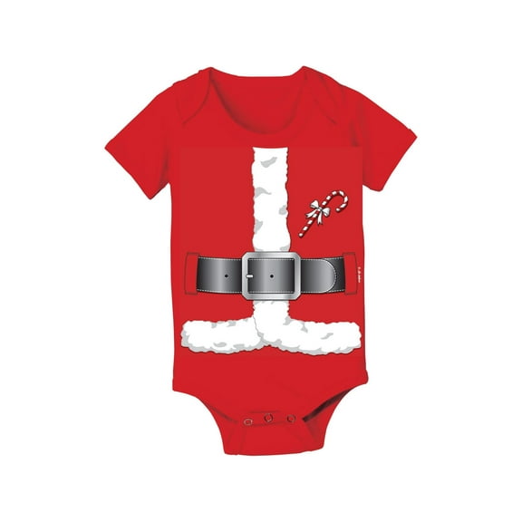 Instant Message - Santa Suit - Infant One Piece