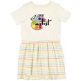 thumbnail image 3 of Inktastic Future Artist with Paints Girls Toddler Dress, 3 of 5