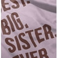 thumbnail image 4 of Best Lil Sister Ever Younger Sibling Youth T Shirt Tee Girls Infant Toddler Brisco Brands 2T, 4 of 5