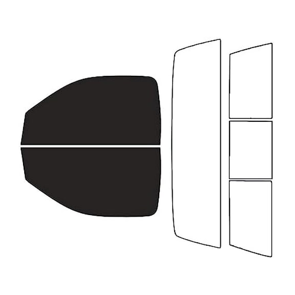 Rvinyl Window Tint Kit Compatible with Ram 1500 2014-2018 (2 Door Regular Cab) - Front Precut Kit -