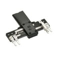 thumbnail image 3 of Uxcell Variable Resistors 35mm Straight Slide Potentiometer B100K Ohm Single Channel 2 packs, 3 of 5
