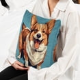 thumbnail image 6 of Corgi Decorative Velvet Throw Pillow Covers for Chair - Set of 2, Unique Patterns, 16x16, 18x18, 20x20 Inches for Home Decor and Gifts, 6 of 6