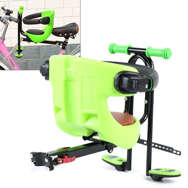 Front Mounted Child Bicycle Seat with Handrail Universal Kids Bike