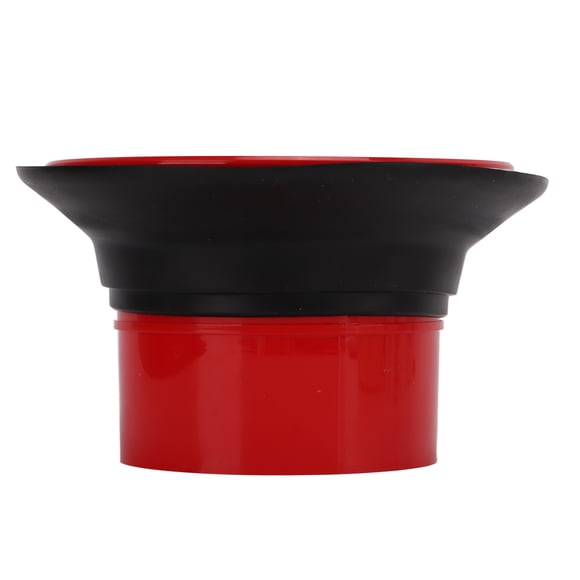Drum Enhancer ABS Rubber Bass Drums Kick Boost Accesorios con etiqueta protectora de aperturaRojo