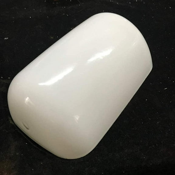 Replacement Banker's Lamp Shade, Table Lamp, Glass Shade, Multicolor, Replacement Banker's Lamp Glass Shade, White Desk Lamp Glass Shade.