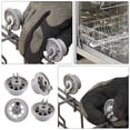thumbnail image 2 of KAKOWELY Dishwasher Lower Rack Wheels for Home Use Lightweight Plastic Material Enhance Functionality 4 Pieces,1.42"X1.42"X0.98", 2 of 5