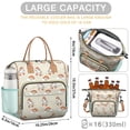 thumbnail image 5 of Lunch Bag for Sports Fans – Waterproof Foldable Tote for Office or Outdoor Game Snacks, 5 of 7