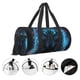 thumbnail image 3 of Easygdp Cool Blue Light Wolf Bolsa de Viaje, Bolsa de Mano, Bolsa de Gimnasio, Bolsa de Equipaje para Viaje, 3 of 6