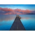 thumbnail image 3 of Krahmer, Frank 14x12 Black Modern Framed Museum Art Print Titled - Boat ramp and fog bench, Bavaria, Germany, 3 of 5
