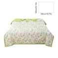 thumbnail image 6 of Yooshoverk Green Toile Summer Quilt, Breathable Cooler Comforter for Hot Sleepers, Double-Sided, 6 of 6