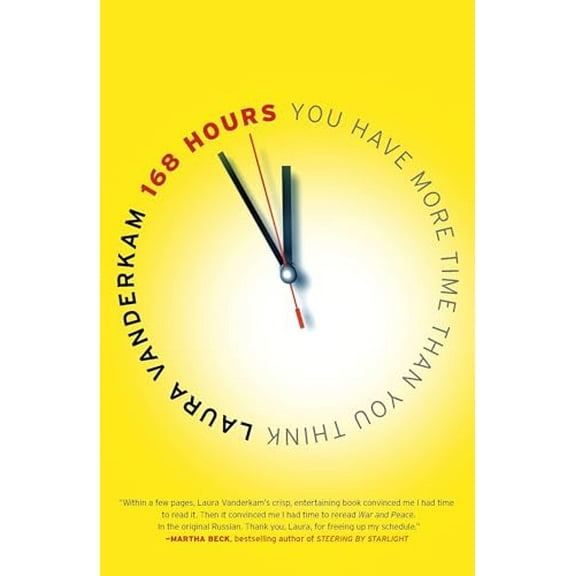 Pre-Owned 168 Hours: You Have More Time Than You Think (Paperback) 159184410X 9781591844105