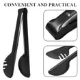 thumbnail image 6 of FELTECHELECTR Serving Utensils for Parties Buffet Utensil Set Black Stainless Steel 1 Set, 6 of 6