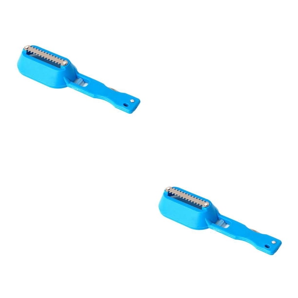 Wosthever Pelador de escamas de pescado multifuncional práctico integrado removedor de piel suministros para el hogar herramienta de limpieza rápida Type7 NO7 Wosthever CBP080677