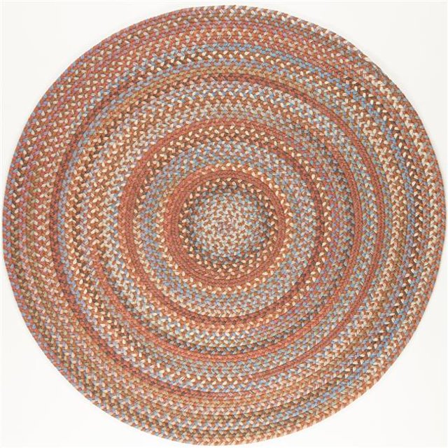 Rhody BH77R120X120 Tapis 10 Pi. Bar Port Bombay Tapis Rond&44; Multi Couleur
