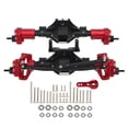 thumbnail image 1 of RC Car Front Rear Axle, Front Rear Axle, With Increased Height And Width Aluminum Alloy Housing For SCX10 II 90046 90047 1/10 RC, 1 of 8