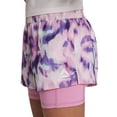 thumbnail image 2 of Reebok Girl’s Athletic Compression Woven Run Short, Sizes 4-18, 2 of 6