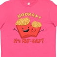 thumbnail image 4 of Inktastic Hooray It's Fry-day with Cute Fries Youth T-Shirt, 4 of 5