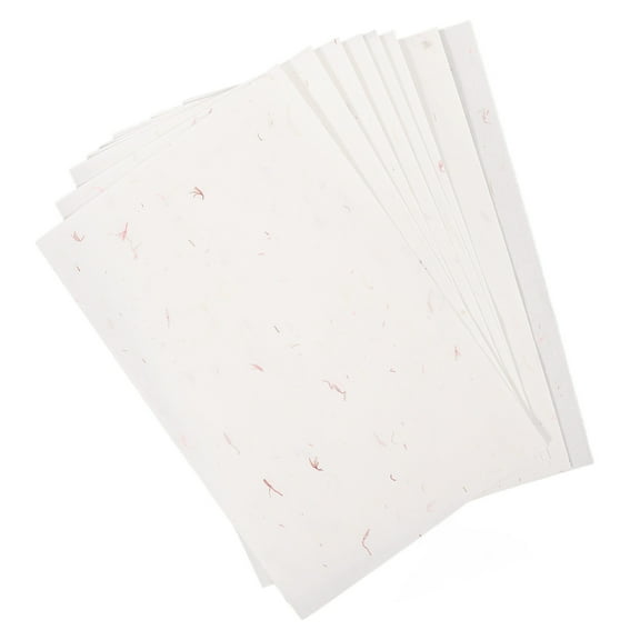 Milisten 20 Sheets Printable Rice Paper For Decoupage White Paper For Greeting Cards