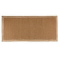 thumbnail image 2 of GUOOL Handmade Natural Fibers Border Seagrass Runner Sisal Rectangle Rug Anti- A Beige A Beige Edge 60x150cm, 2 of 9