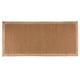 thumbnail image 2 of Alfombra rectangular de sisal con borde de fibras naturales hecha a mano A Beige Edge 60x150cm, 2 of 9