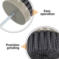 thumbnail image 3 of HONITANO Brosse à Fil Roue de Polissage pour Perceuse Surface Métallique Industrielle Polissage et Ébavurage Multicolore, 3 of 8