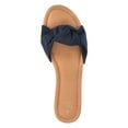 thumbnail image 4 of Time and Tru Women's Knot Slide Sandals, 4 of 6