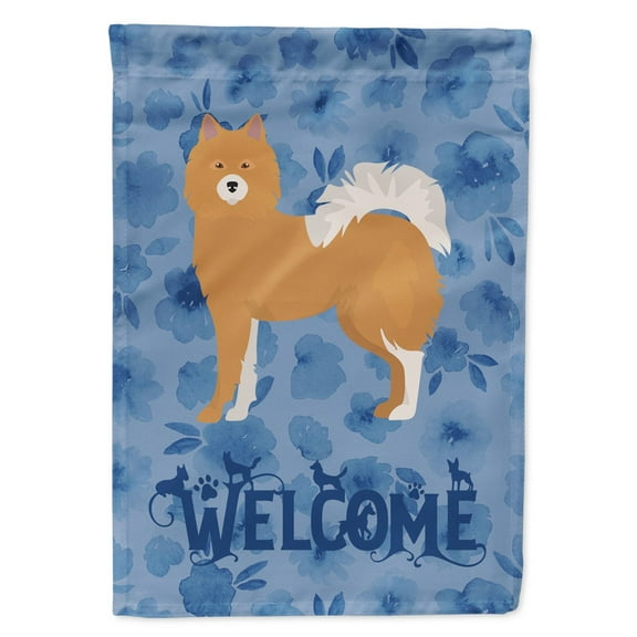 Carolines Treasures CK5984GF Elo Dog 1 Welcome Flag Garden Size Small multicolor