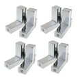 thumbnail image 1 of 8Pcs Wall Mount Adjustable Wood/Glass Shelf Bracket 76x98x26mm, 1 of 6