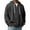 Black, variant on Zylanna Men's Hooded Sweatshirts with Pockets, Soft & Warm Solid Color Casual Half-Zip Sport Hoodies Pullover for Men Black