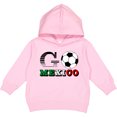thumbnail image 2 of Inktastic Go, Mexico Soccer, Football Toddler Hoodie, 2 of 4
