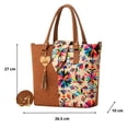 thumbnail image 3 of Bolsa Yute De Mujer FANA Darcy Color Camel Original Gana, M3924!!, 3 of 3