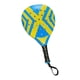 thumbnail image 3 of Pala de pádel antideslizante para entrenamiento, deportes al aire libre, compacta, para tenis de playa Azul Amarillo, 3 of 7