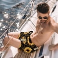 thumbnail image 2 of luoweisi Men's Beach Shorts Quick Dry Swim Trunks with Mesh Lining Sunflower Skull L, 2 of 5