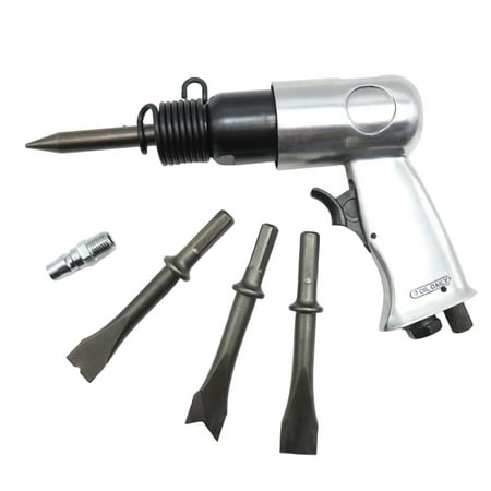 

150mm Heavy Duty Air Chisel - Powerful Handle Professional Industrial Straight Type Air Pneumatic Hammer Shovel Tool