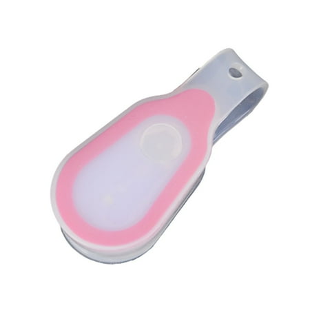 

Outdoor Silicone Clip Lamp Backpack Light Night Hiking Running Safety Lights