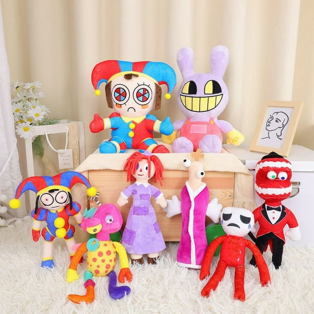 Hweilai The Amazing Digital Circus Plush Zooble Plushies Toy for