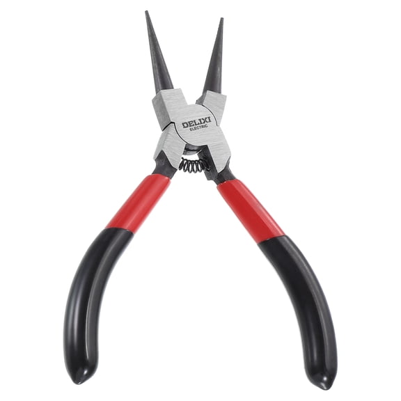 Snap Ring Plier 5" CR-V Internal Circlip Pliers with 0.08" Straight Jaw Tip for Ring Remove Retaining Pliers